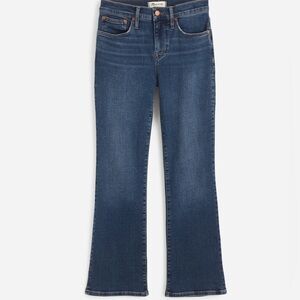 Madewell Mid-Rise Kickout Flare Bootcut Crop Jeans Medium Wash Size 26
